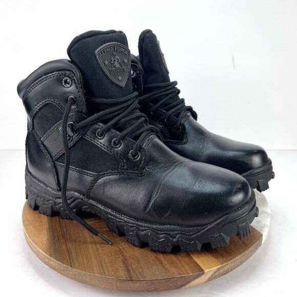 EUC Rocky Alpha Force 6" Composite Toe Waterproof Service MEN'S Boot 2167 5.5W - Picture 1 of 11